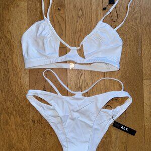 Alt Swimwear White Bikini
